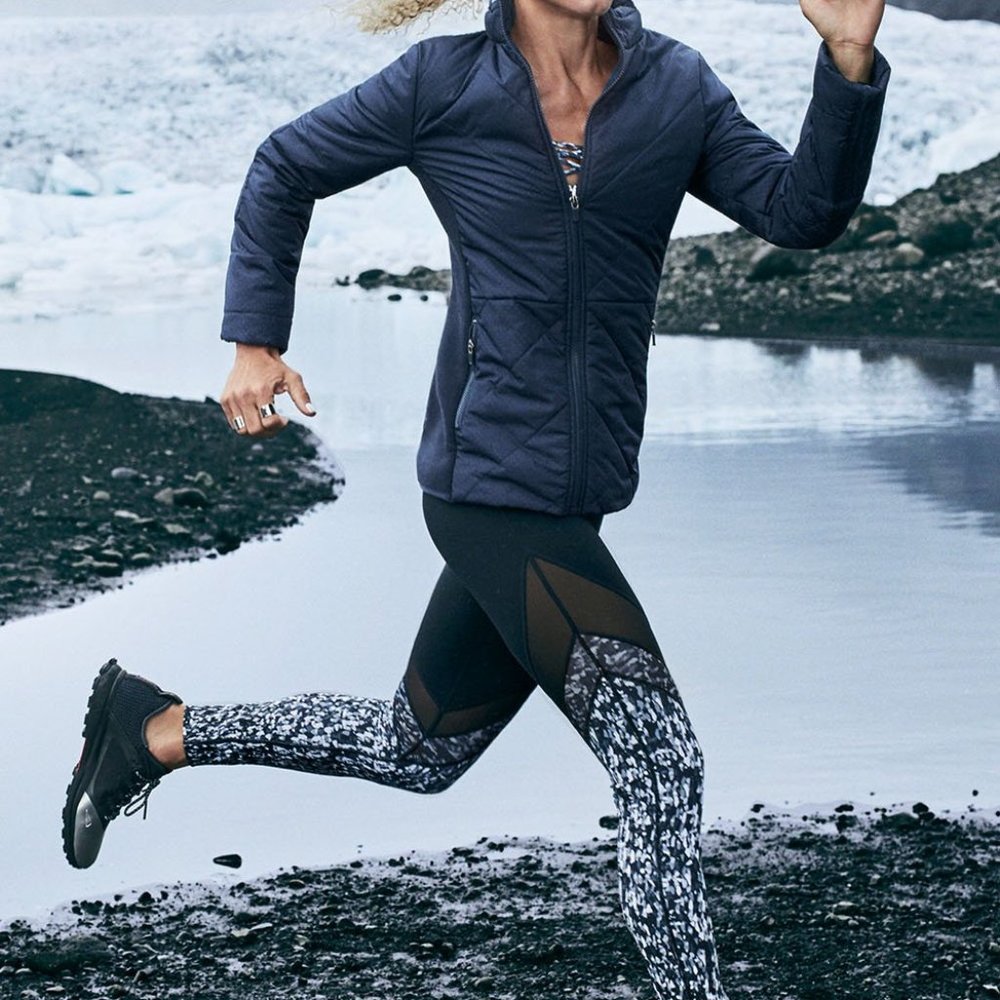 Mid Rise Fabletics Mesh Powerhold Leggings - image 2